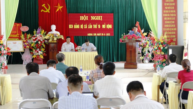 Hội nghị BCH Đảng bộ xã lần thứ 16 (mở rộng)