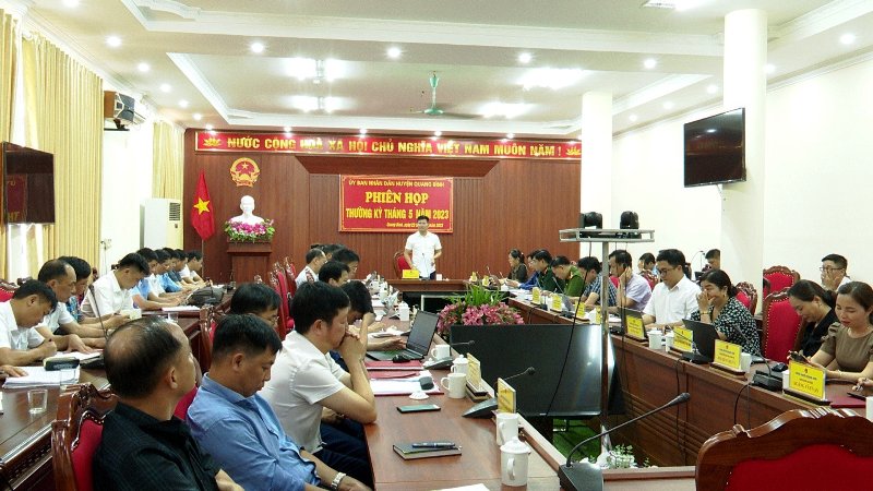 Quang Bình: Phiên họp thường kỳ tháng 5 năm 2023