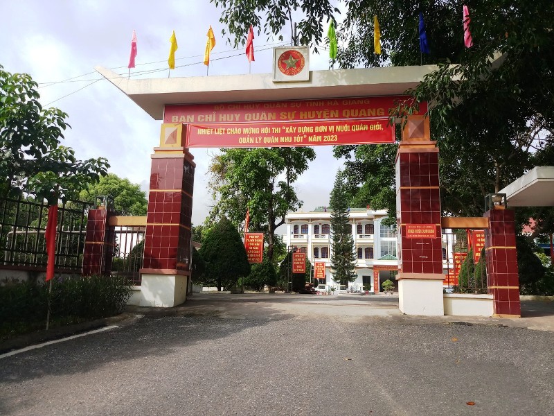 Ban CHQS huyện Quang Bình chuẩn bị tốt cho Hội thi “Xây dựng Đơn vị nuôi quân giỏi, quản lý Quân nhu tốt”