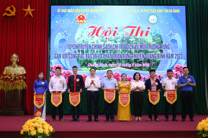 Hội thi “Tuyên truyền chính sách chi trả Dịch vụ môi trường rừng huyện Quang Bình năm 2023”